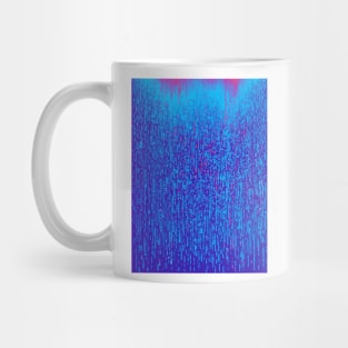 Blue color binary code Mug